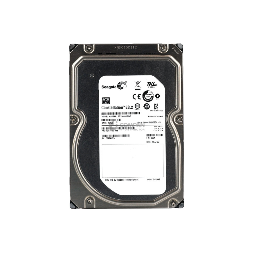 ST33000650NS SEAGATE HDD 3TB 7.2K SATA  6G 3.5" LFF